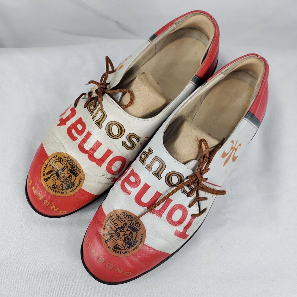 Icon Casual Shoes Pop Art Campbell's Tomato Soup Andy Warhol Size M 7.5 W 9.5 - Picture 7 of 13
